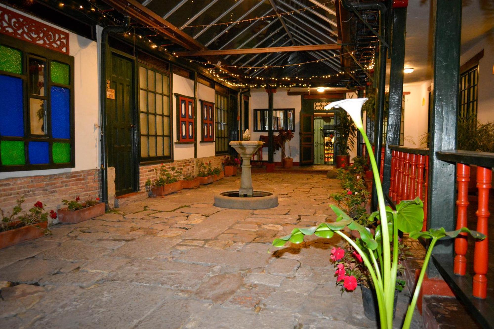 La Posada Del Angel Zipaquirá Dış mekan fotoğraf