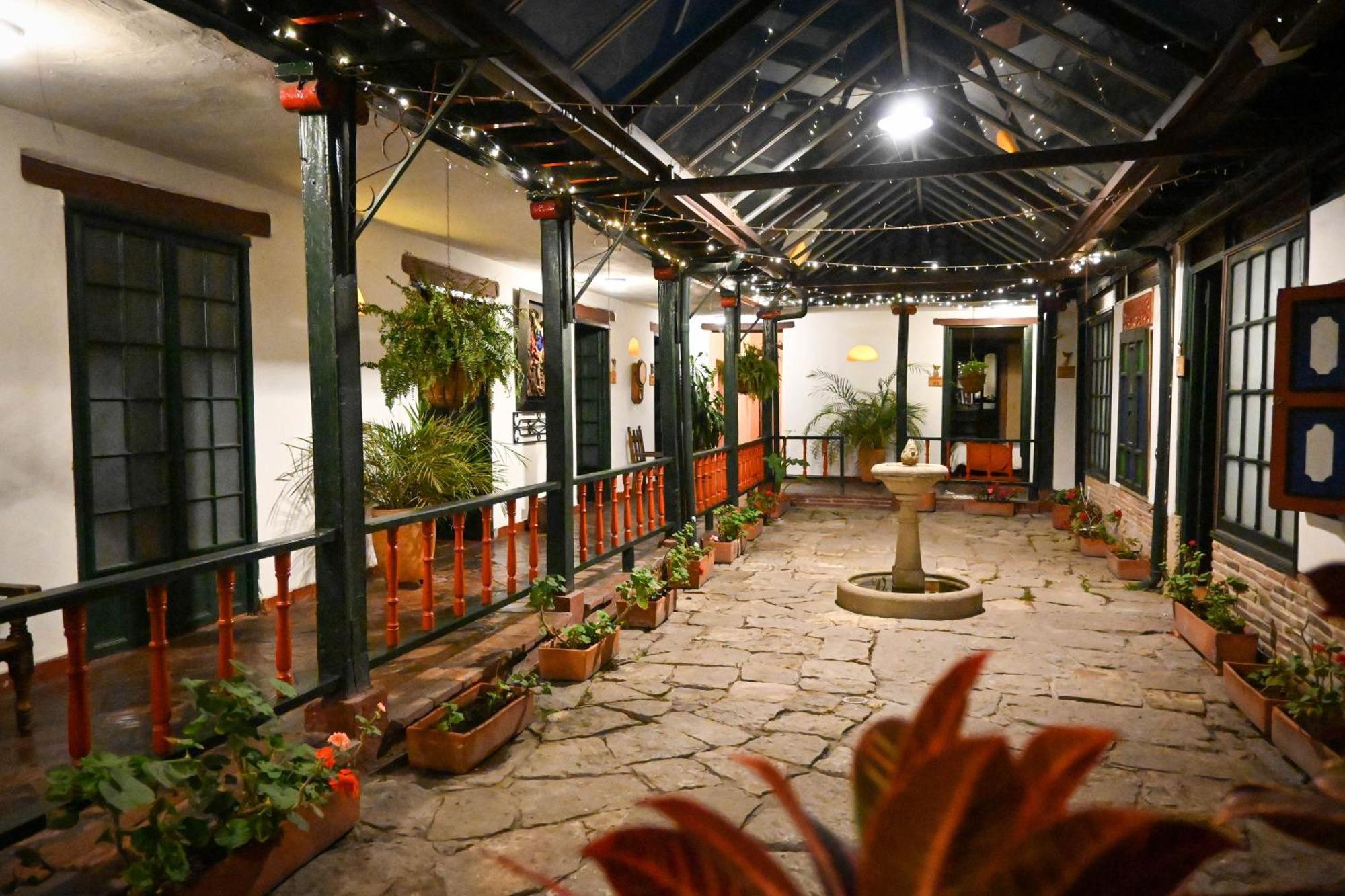 La Posada Del Angel Zipaquirá Dış mekan fotoğraf